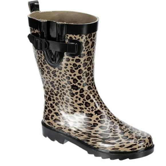 Capelli of New York Shoes - Capelli Black-White Size 6 Rainboots